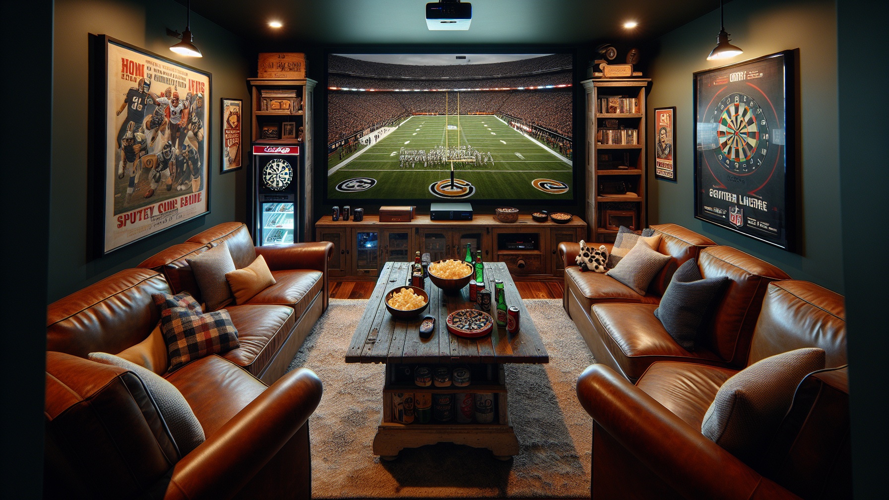 9 Modern Man Cave Ideas for Any Space